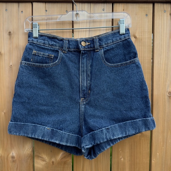American Apparel Jean Denim Shorts - Picture 1 of 4